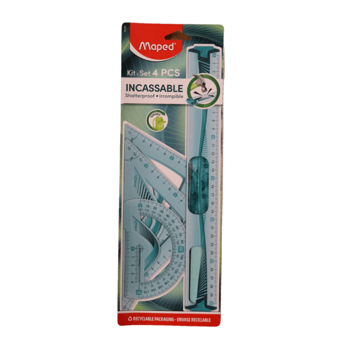 Maped Équerre Géométrique Couple 32 Cm – Outil Précis Pour Dessin Technique Et Scolaire, Qualité Pro