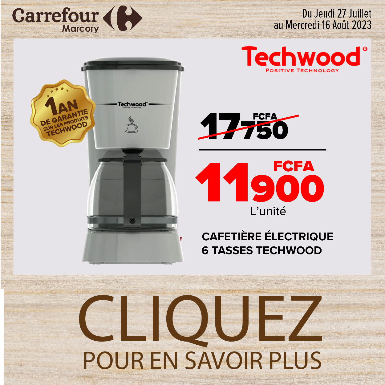 Cafetiere Electrique Carrefour